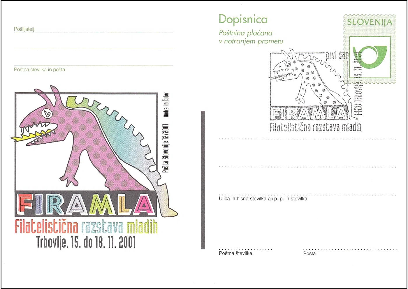 POŠTNI ROG + ILUSTRACIJA